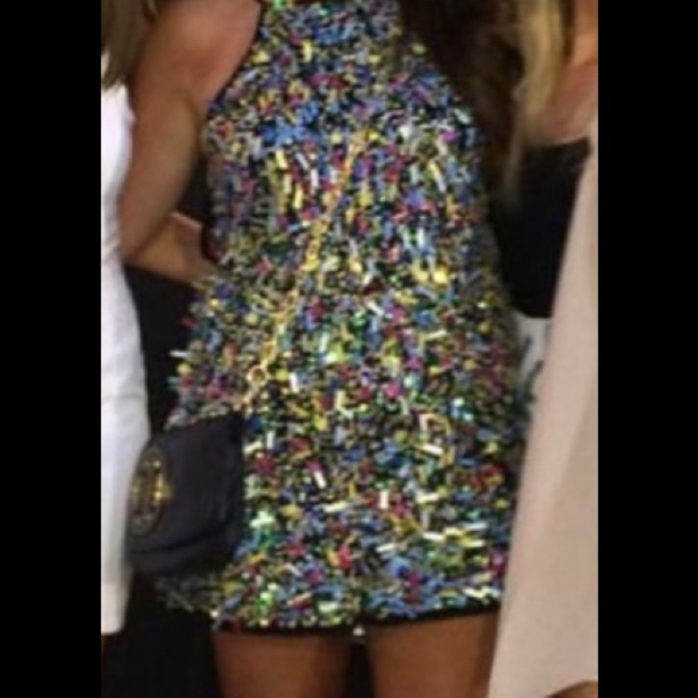 Sequins ASOS High Neck Romper - Picture 2 of 2